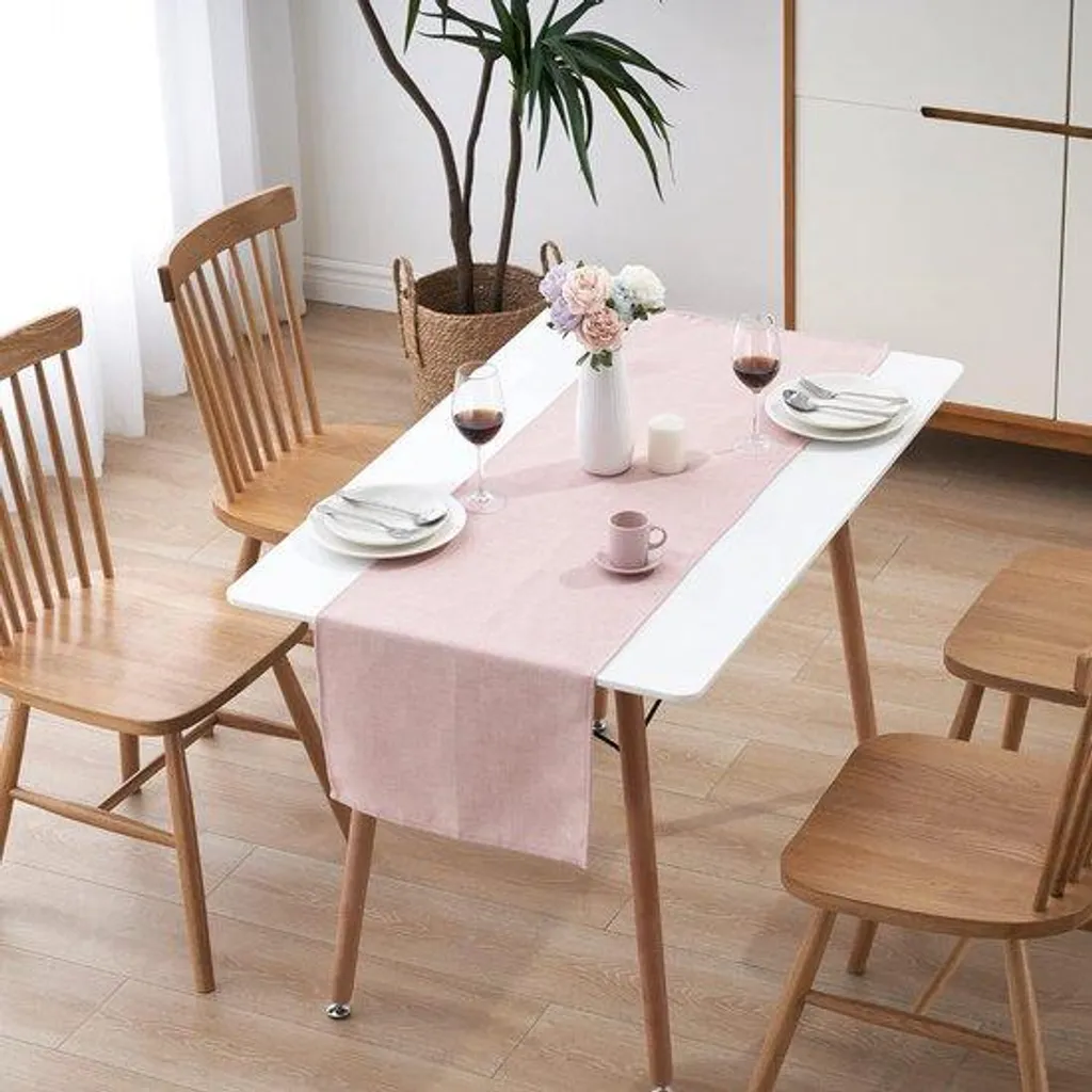 Nappe en mousseline verte 70x300cm pour sublimer vos tables de cérémonie
