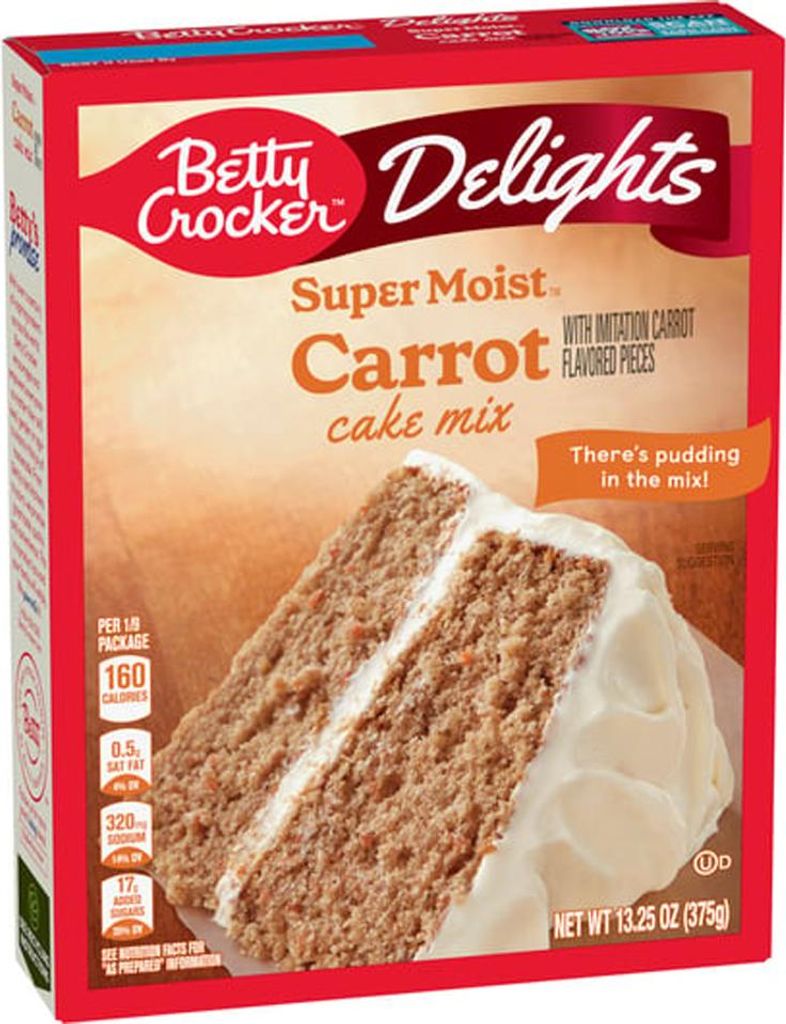 Betty Crocker Super Moist Carrot Cake Mix 375g