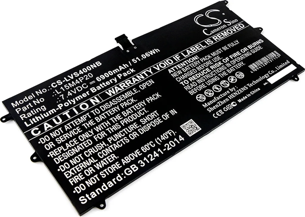 Réparer Autonomie Lenovo Yoga 900S avec Batterie TECHTEK Compatible