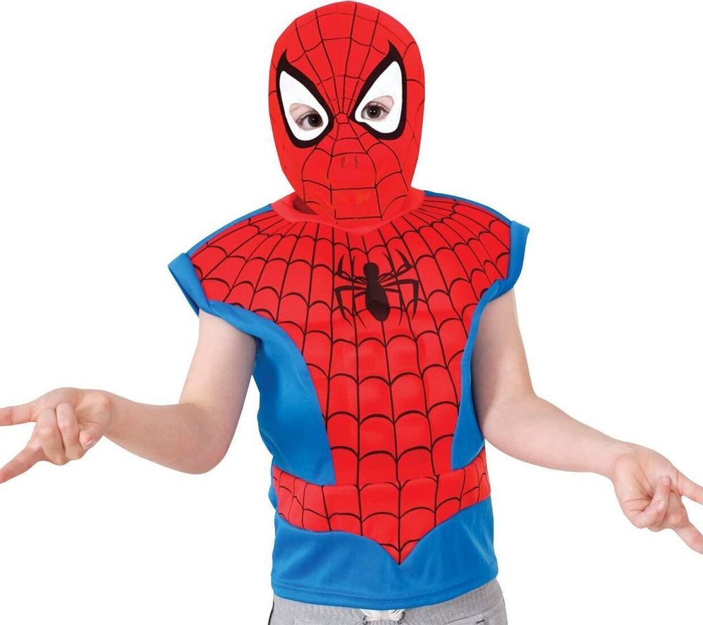 Spiderman Set - Karneval Faschingskostüm Kinder Produktbild 