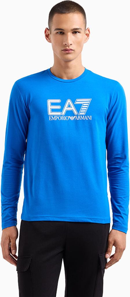 Ea7 Emporio Armani 6dpt64_pjvqz Langarm-t-shirt Blau 3XL Mann Blau 3XL