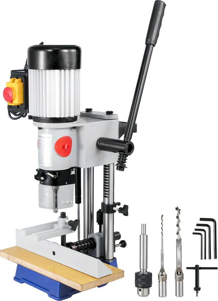Mortaiseuse VEVOR MS36127A3 : Moteur Puissant et Fonte Robuste 1/2"