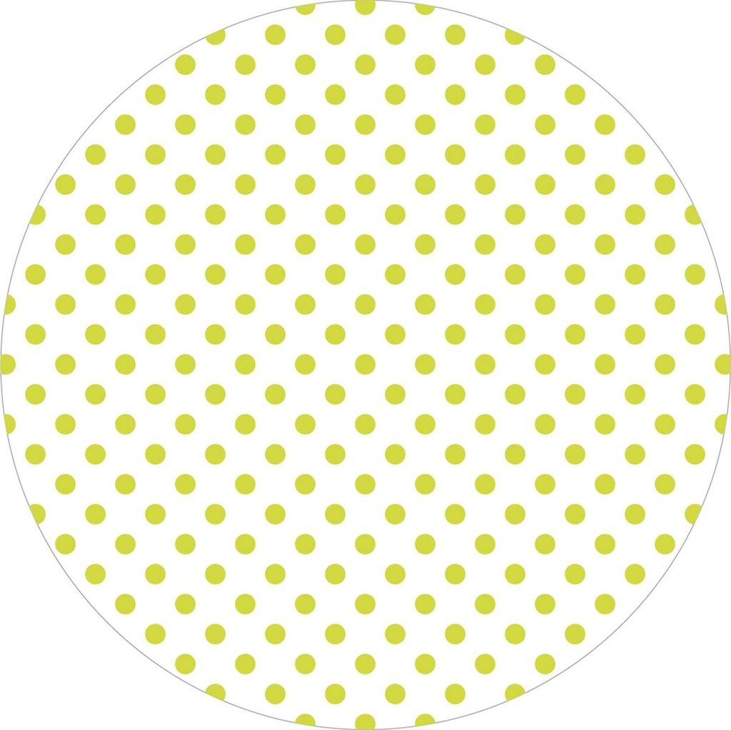 Deckchen Antonia-Punkte in Lime, Tissue mit Folienbeschichtung, 90x90 mm, 250 Stück - Mank