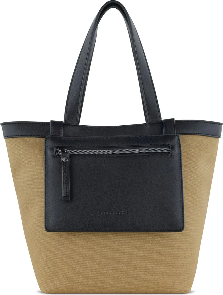 bugatti Elena Sac à Main et Sac à Épaule Bandoulière Camel Marron Clair