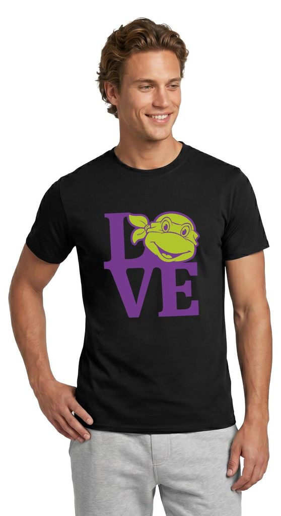 Spreadshirt Teenage Mutant Ninja Turtles Love Männer Produktbild 
