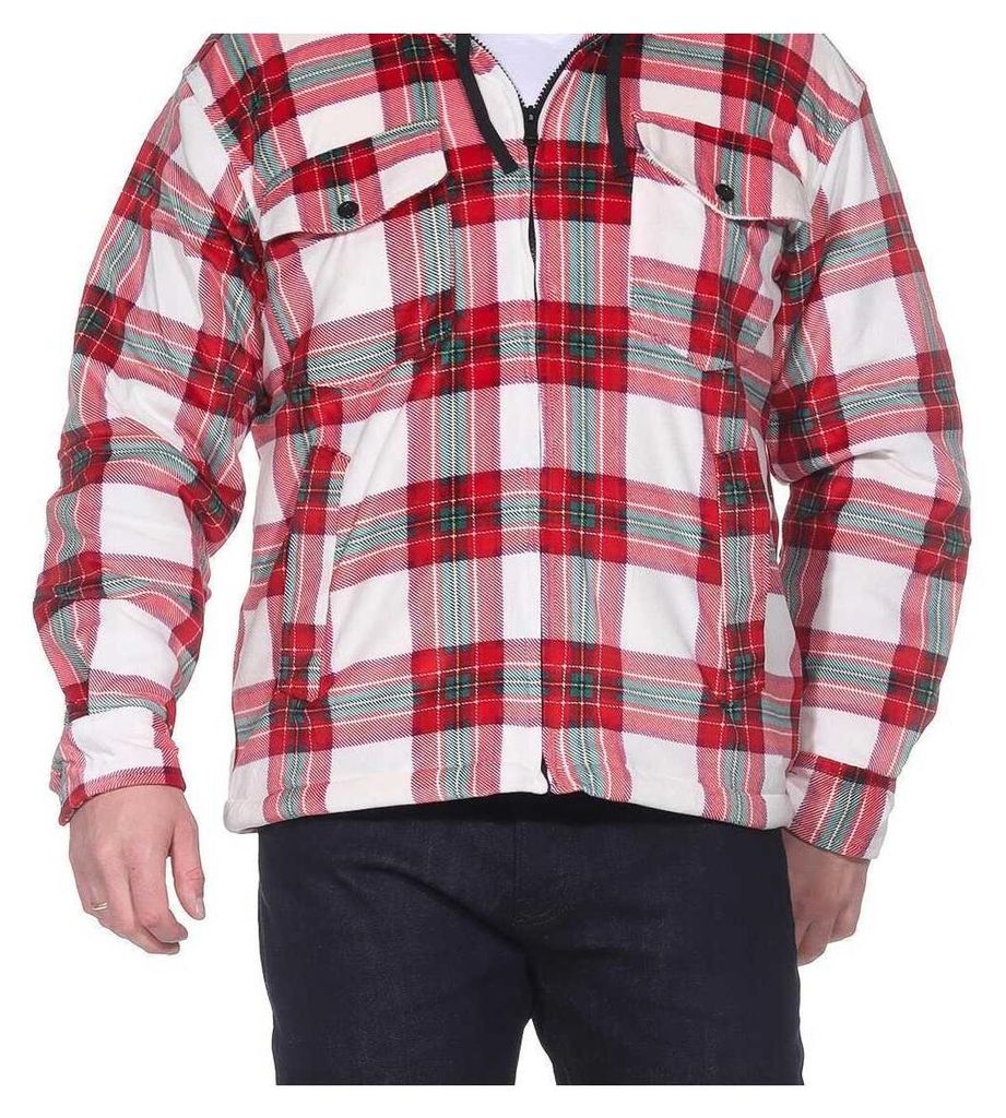 Herren Holzfäller Hemd Thermohemd gefüttert Sweatshirt Produktbild 