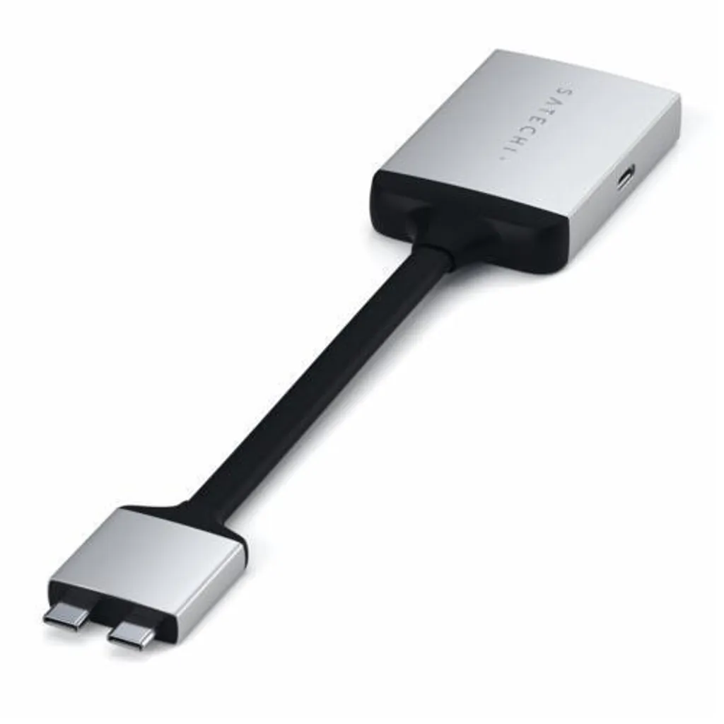 Adaptateur Double Écran HDMI pour Télétravail Satechi USB-C ST-TCDHAS 4K - 8