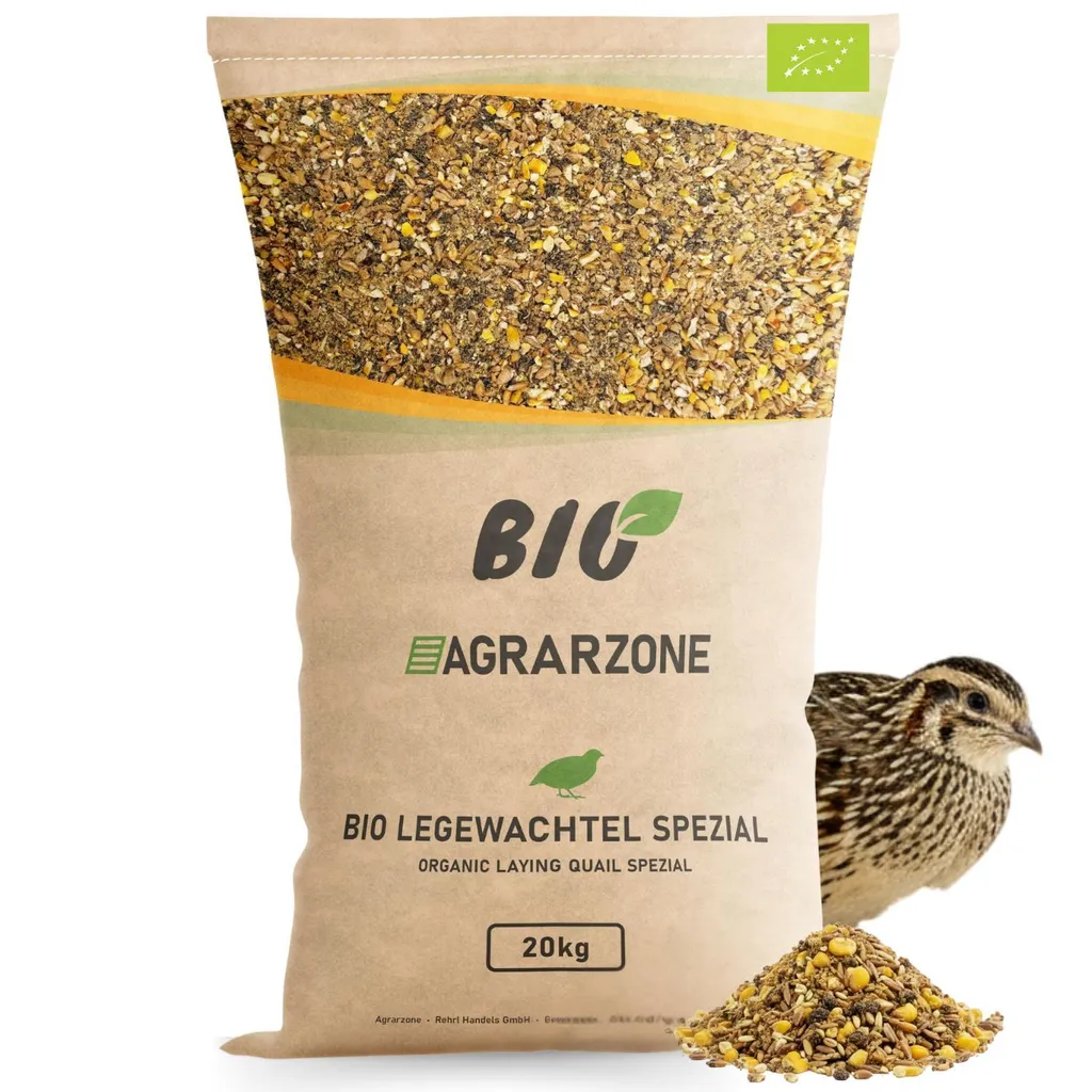 Agrarzone Mangime BIO per Galline e Quaglie 20kg - Alta Deposizione
