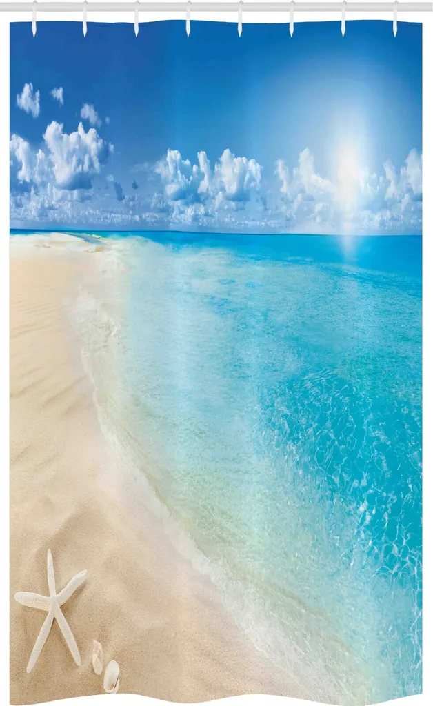 ABAKUHAUS Tenda Doccia Mare 120x180 - Antimuffa e Lavabile in Lavatrice