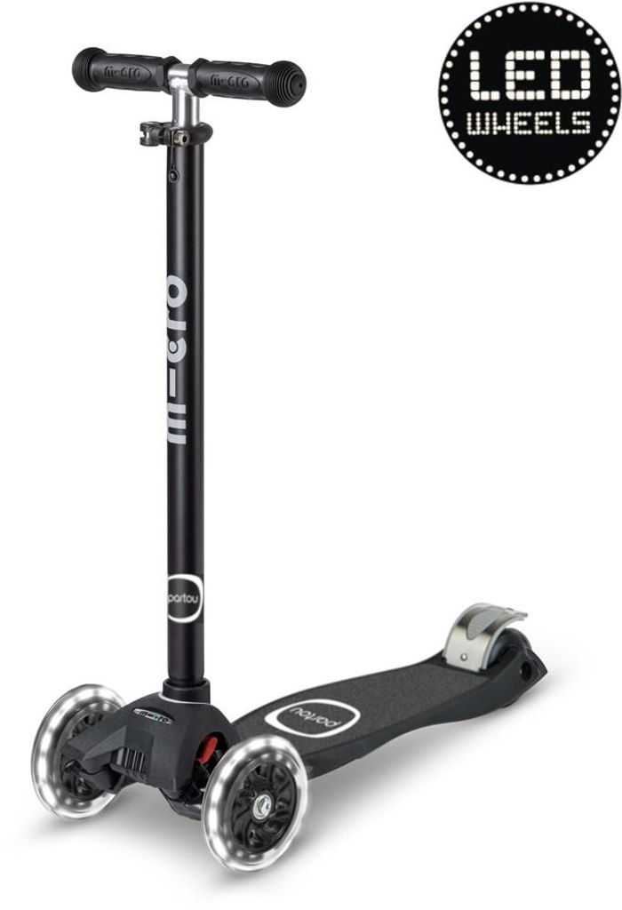 Micro trottinette pour enfants Maxi Micro Deluxe LED Image du produit 