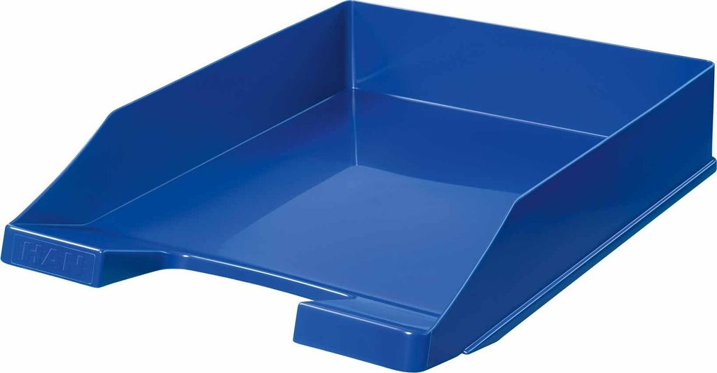 HAN Corbeille à courrier C4/1027-X-14, bleu, plastique, DIN Image du produit 