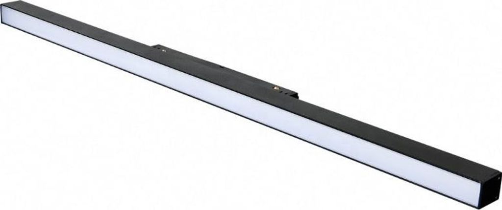 Magnetisches 48V 20W Dimmbares LED-Schienenprofil Schwarz - Warmweiß 2300K - 3500K