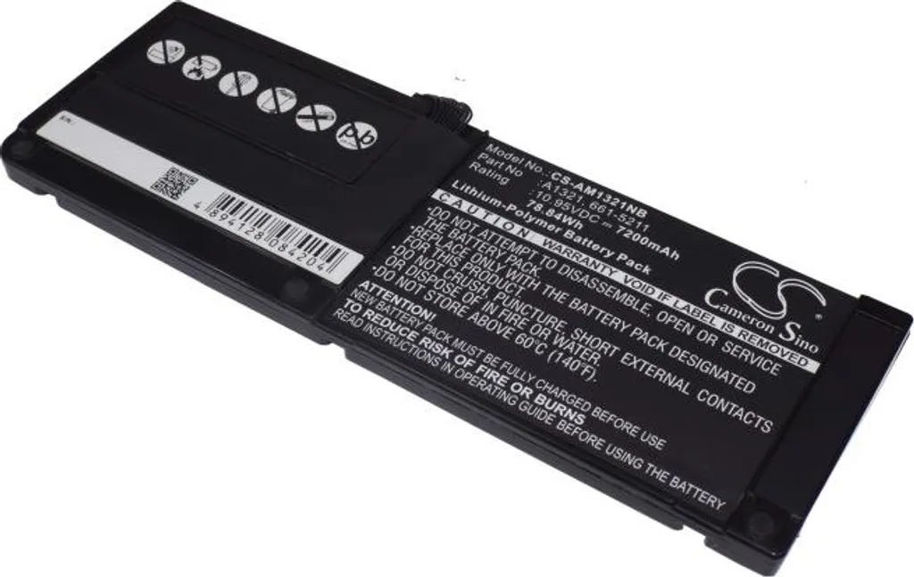 Batterie MacBook Pro 15 A1286 Haute Capacité Mid 2009 TECHTEK 73Wh