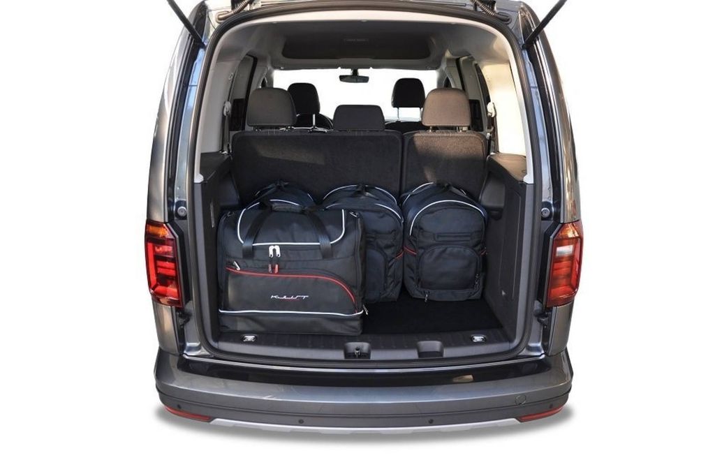 Vw Caddy 2015-2020 Kofferraumtaschen Set 5 Stk
