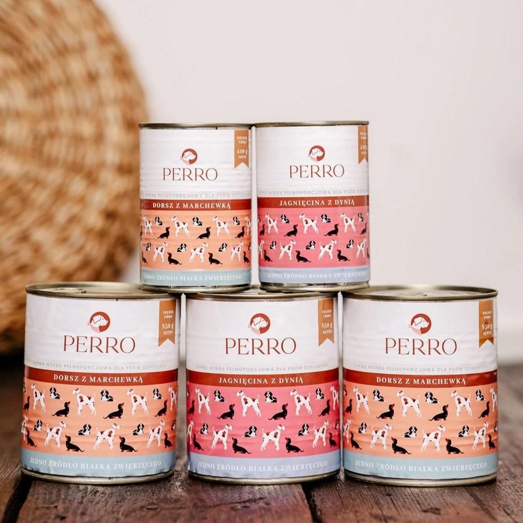 PERRO Lamm mit Kürbis für erwachsene Hunde 400g