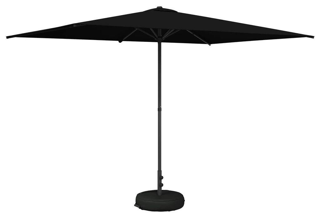 vidaXL Garten-Schirm mit Fuß 200 x 300 cm Polyester Rechtwinklig