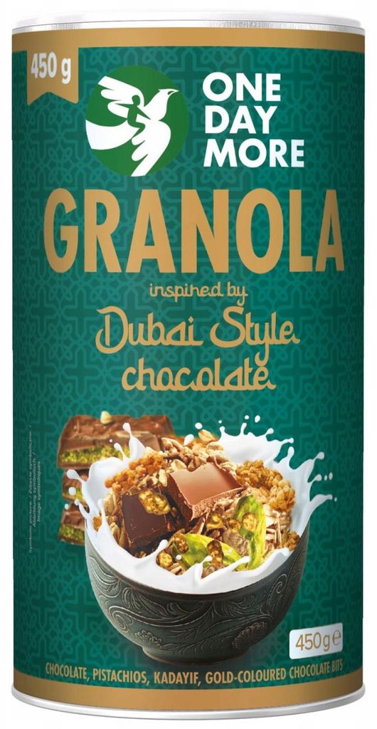 OneDayMore | Granola façon Dubaï aux pistaches et au Image du produit 