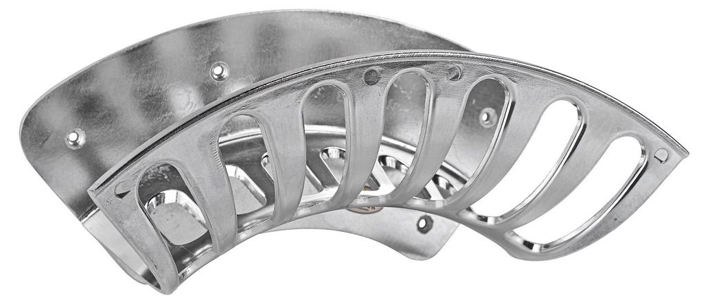 KesTek Wandschlauchhalter Schlauchhalter Kabelhalter Schlauchaufhaengung Alu Form B XL