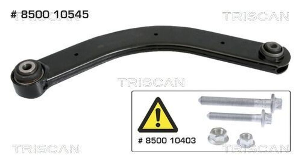 TRISCAN 8500 10545 Querlenker für OPEL Vectra C Caravan (Z02) Vectra C Limousine (Z02) Signum CC (Z03) Vectra C CC (Z02) für FIAT CROMA (194)