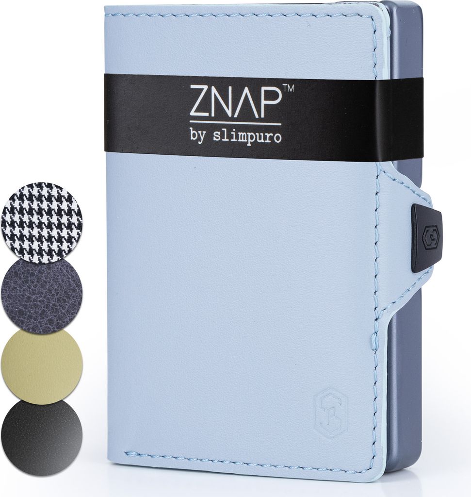 Slimpuro Porte Carte Airtag Apple, Portefeuille Homme Cuir Image du produit 