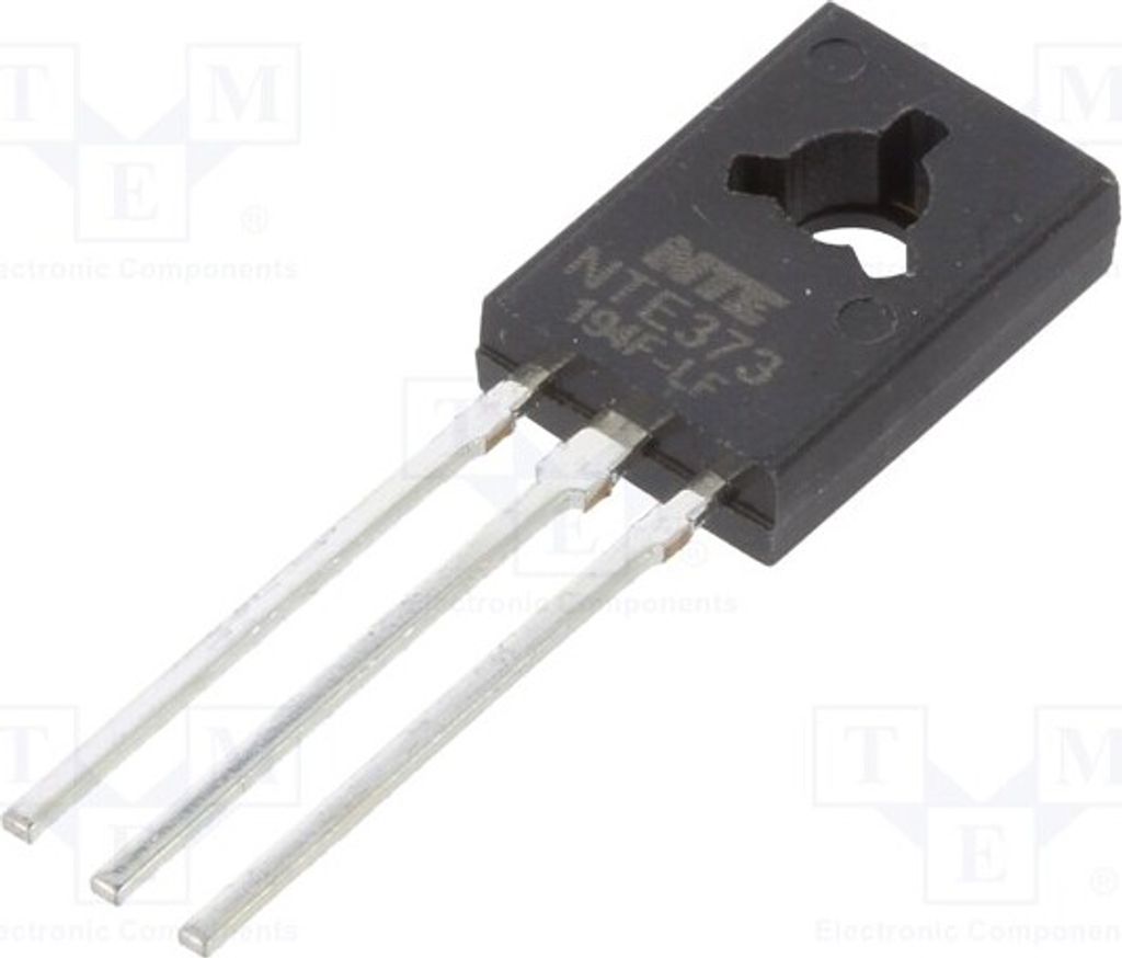 1x Transistor: NPN 1W 160V 1,5A bipolar TO126 NTE373 NPN THT-Transistoren