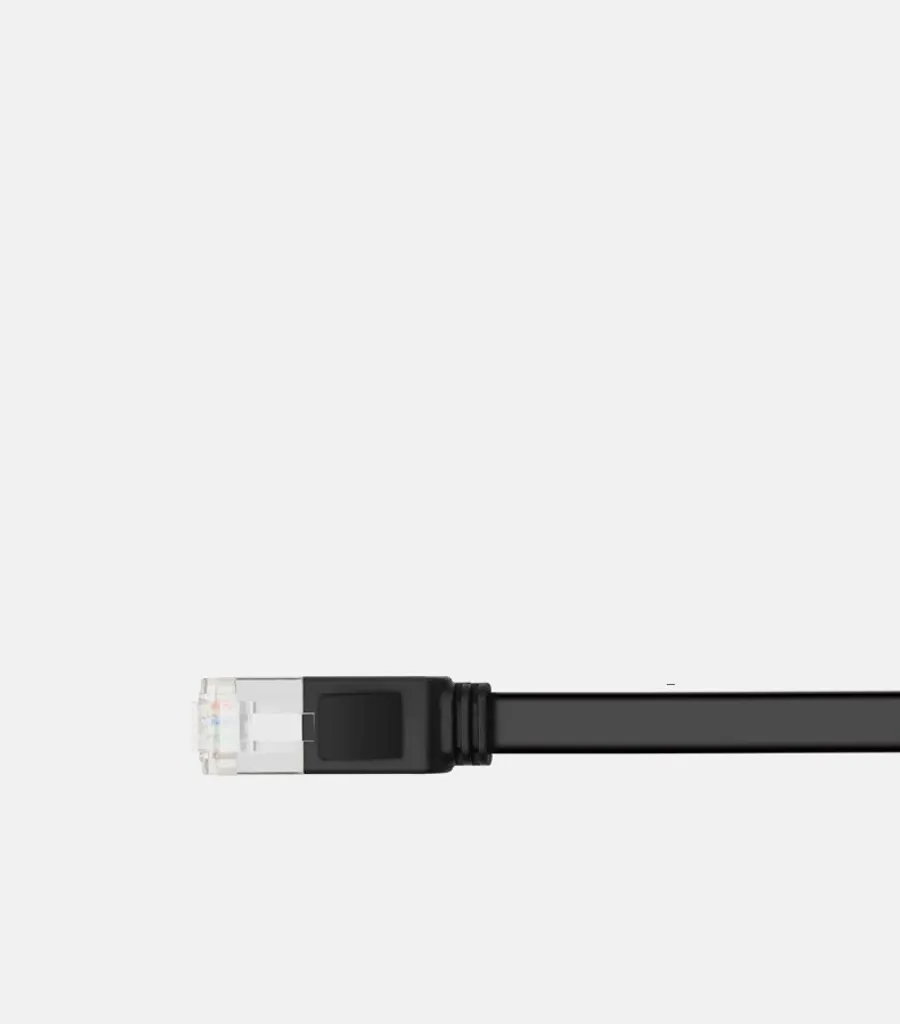 Ugreen Nw101 Cavo di rete piatto con spine di metallo, Ethernet Rj45, Cat.6, Utp, 3M (nero) - 14
