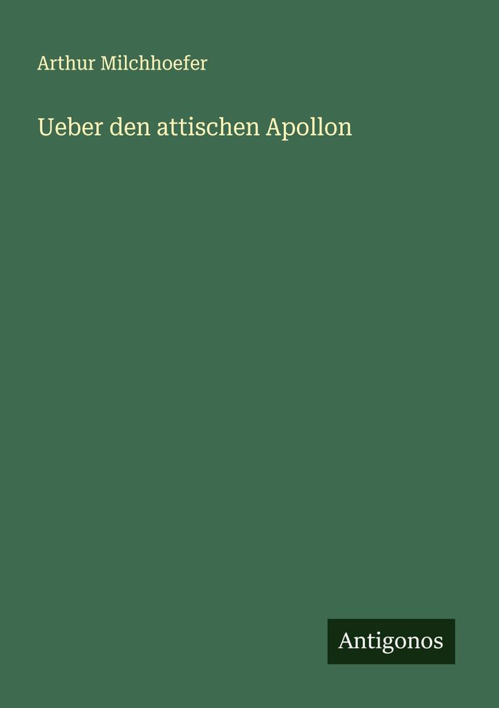 Ueber den attischen Apollon