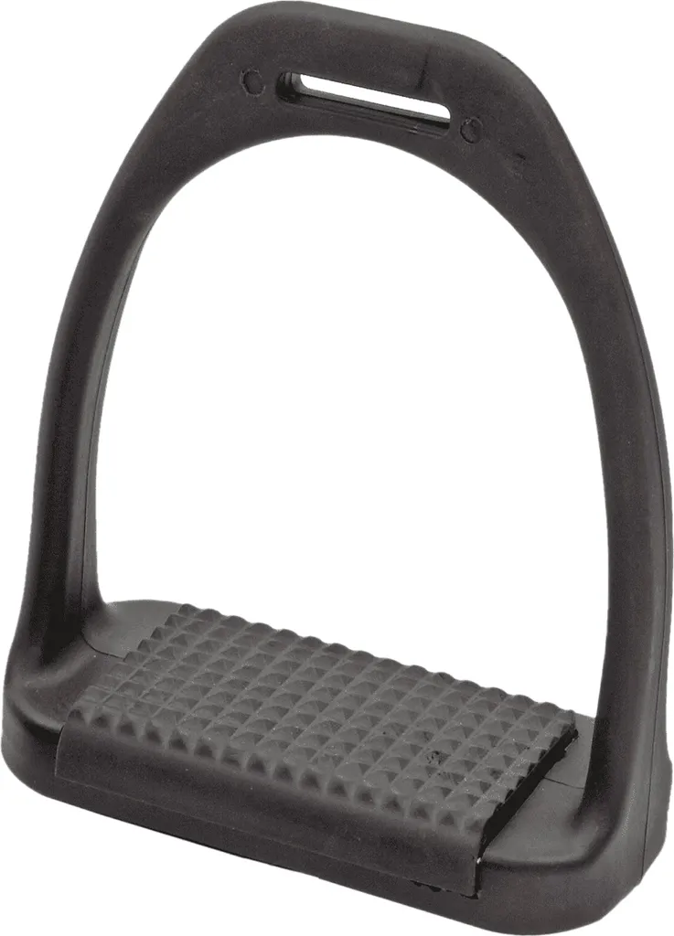 Étrier Shires ER310 Noir 11,43 cm avec Plancher Antidérapant Fixe