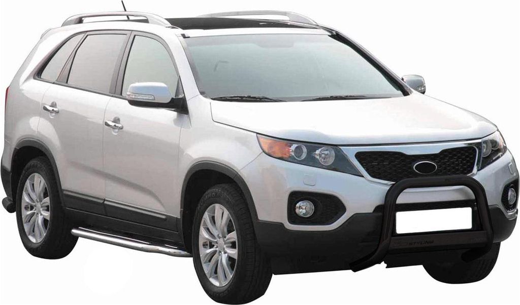 Frontbügel Frontschutzbügel für Kia Sorento 2009-2012 ø63mm Stahl Schwarz Schutz