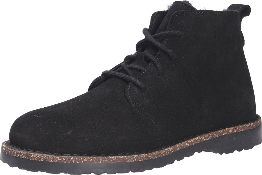 Birkenstock Uppsala Mid Veterschoenen Hoog - Zwart - Maat 39