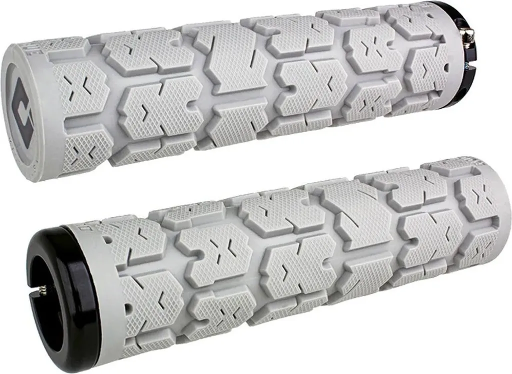 Poignées Lock-on Odi Rogue V2.1 Gris 135 mm à Absorption de Chocs Maximale