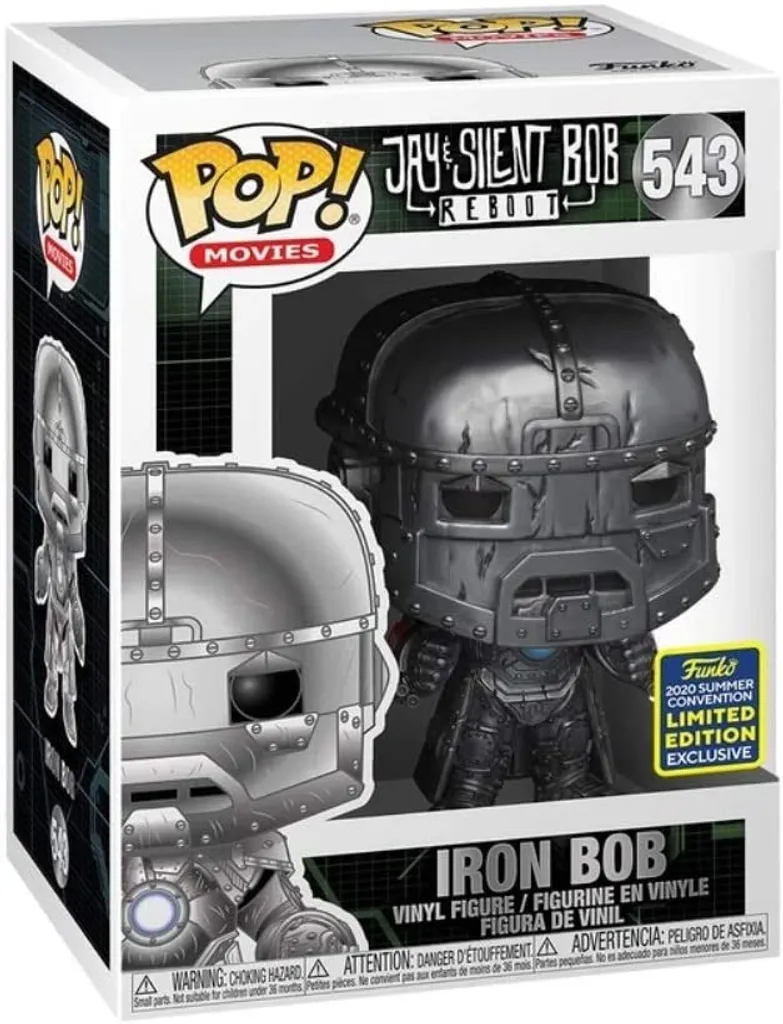 Figurine de collection Iron Bob Funko POP ! Jay & Silent Bob Reboot 543