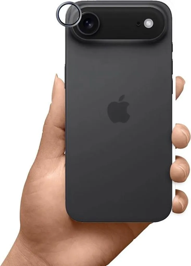 3mk Hardy Lens Protection Pro per iPhone 17 Air Grigio - Protezione 9H - 5