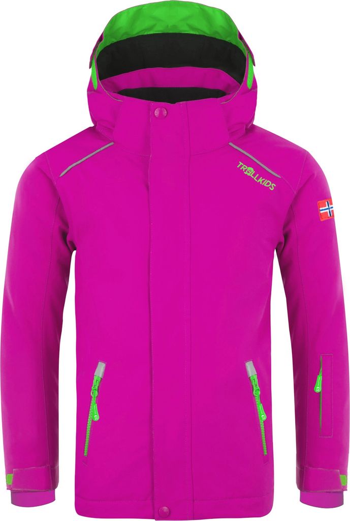 Trollkids Jungen Wasserdichte Jacke Rosa 913-213 Grösse 98