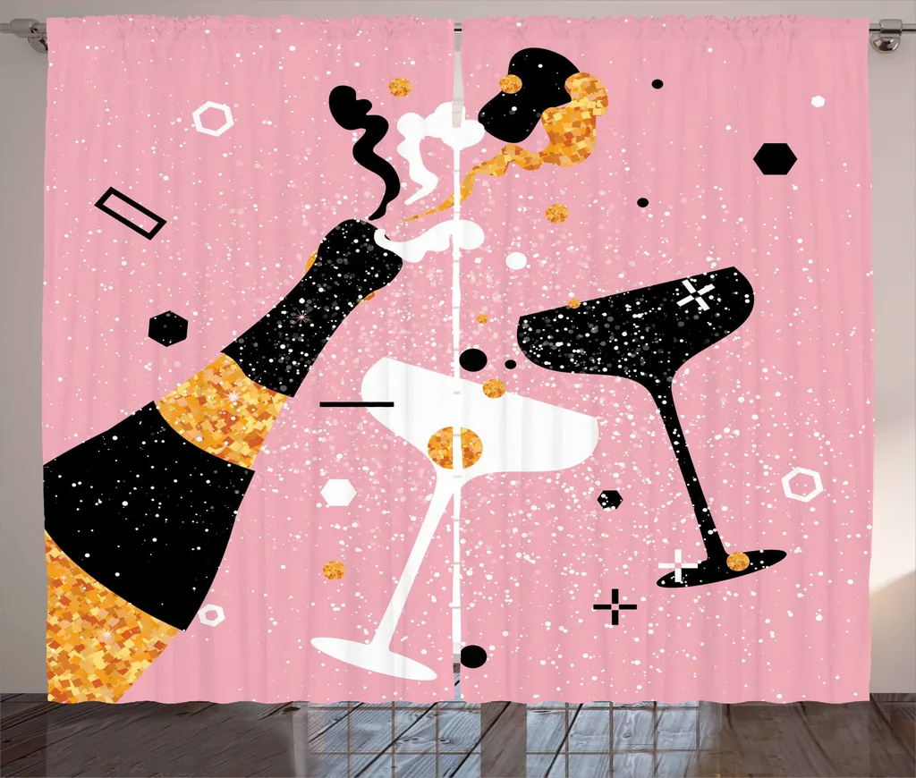 Tenda Champagne ABAKUHAUS 280x245 cm: Stile Rustico e Party-Zeit Rosa