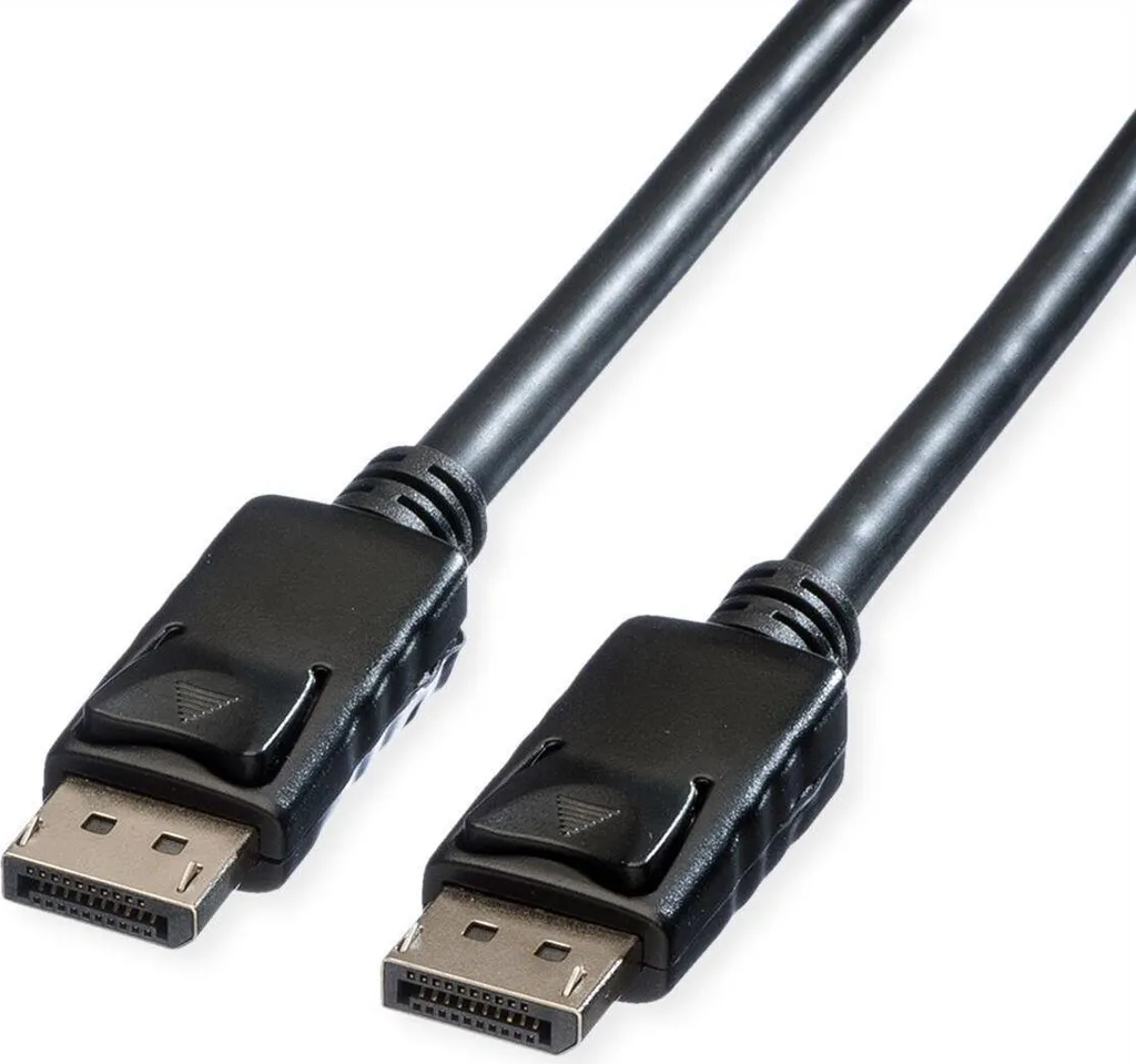 ROLINE Cavo DP-DP 7,5m v1.2 ST-ST TPE | Gaming 4K Stabile Nero