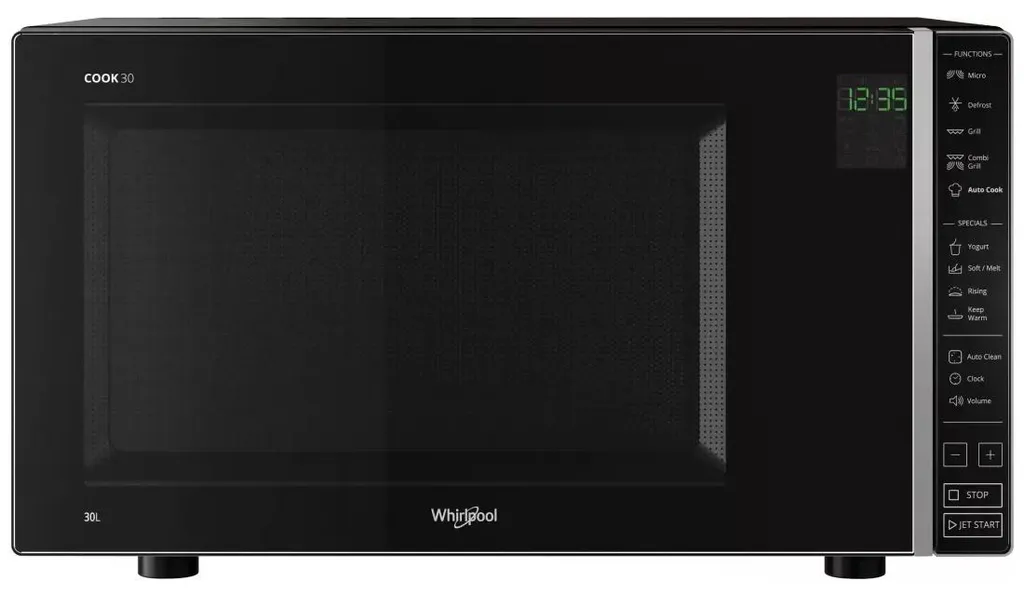 Micro-ondes 30L Whirlpool Idéal pour Famille et Cuisson Quotidienne