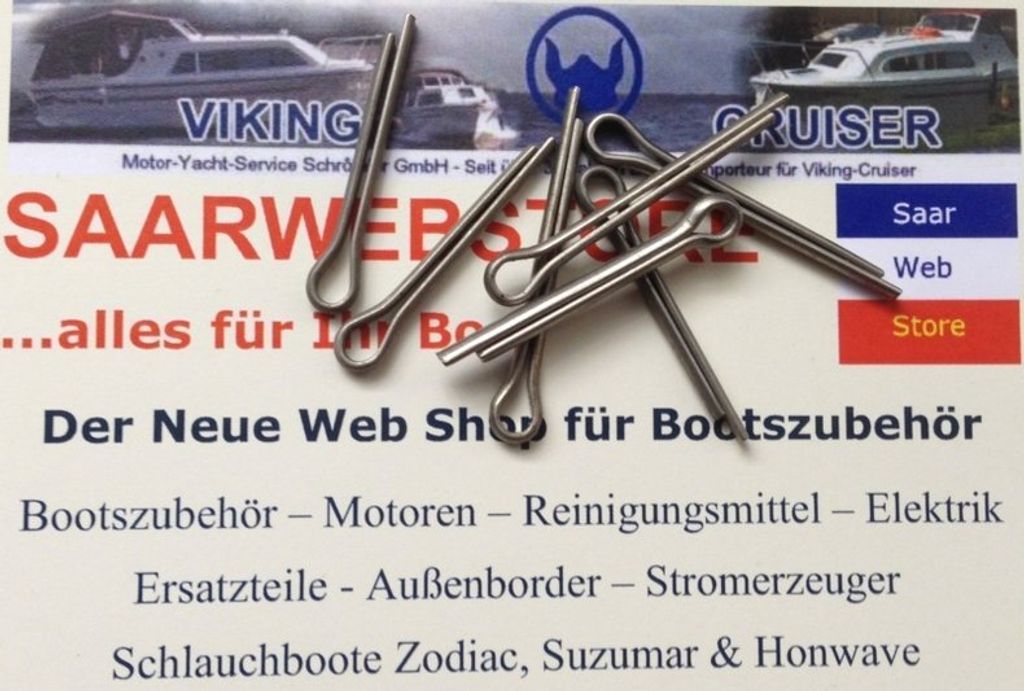 Suzuki Marine Splint Edelstahl für Propeller Produktbild 