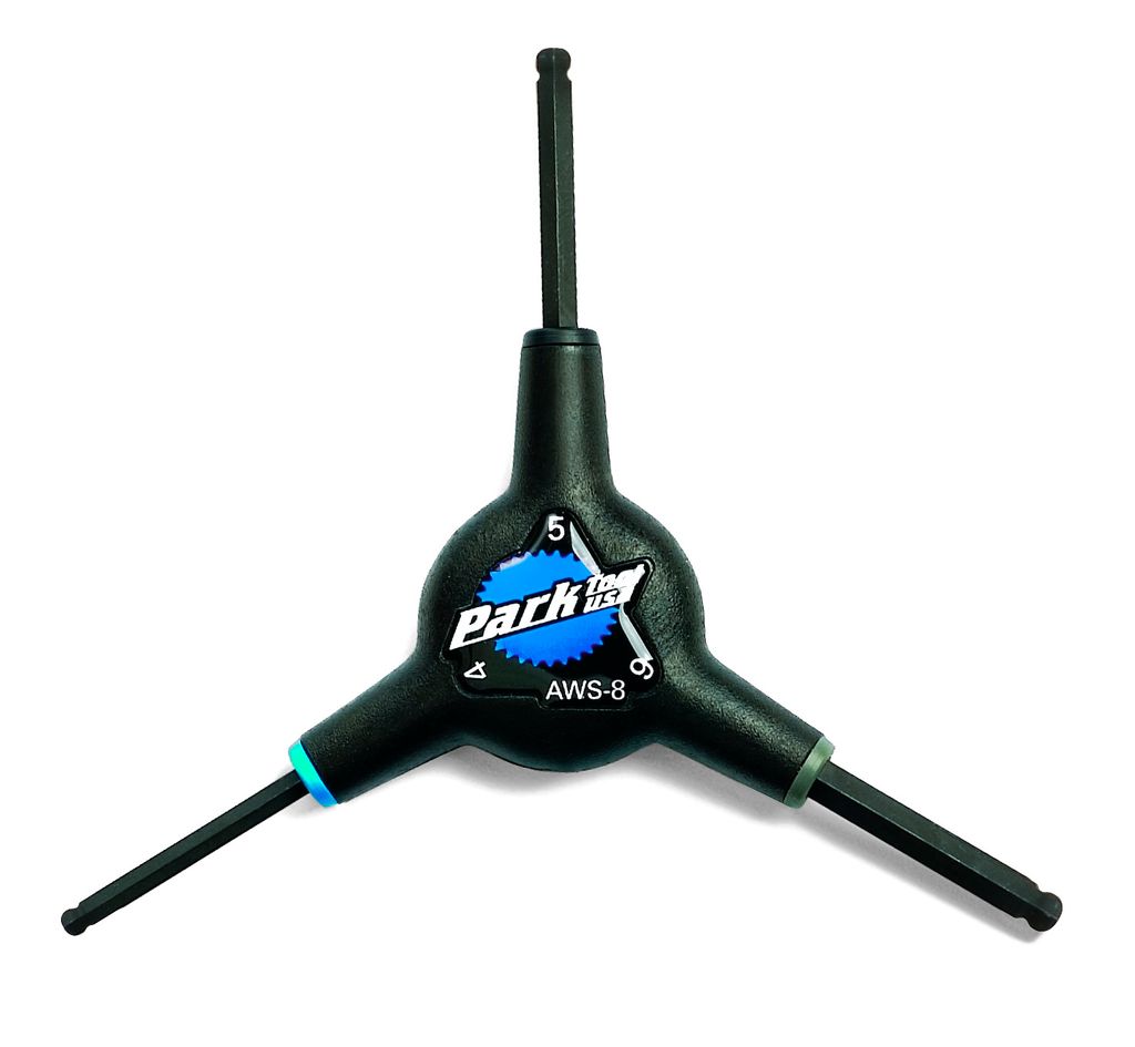 Park Tool AWS-8 Y-Schlüssel Balld.4/5/6 Schwarz Produktbild 