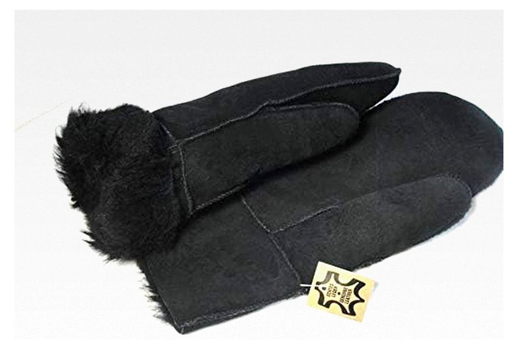 Lammfellhandschuhe für Damen und Herren Fausthandschuhe