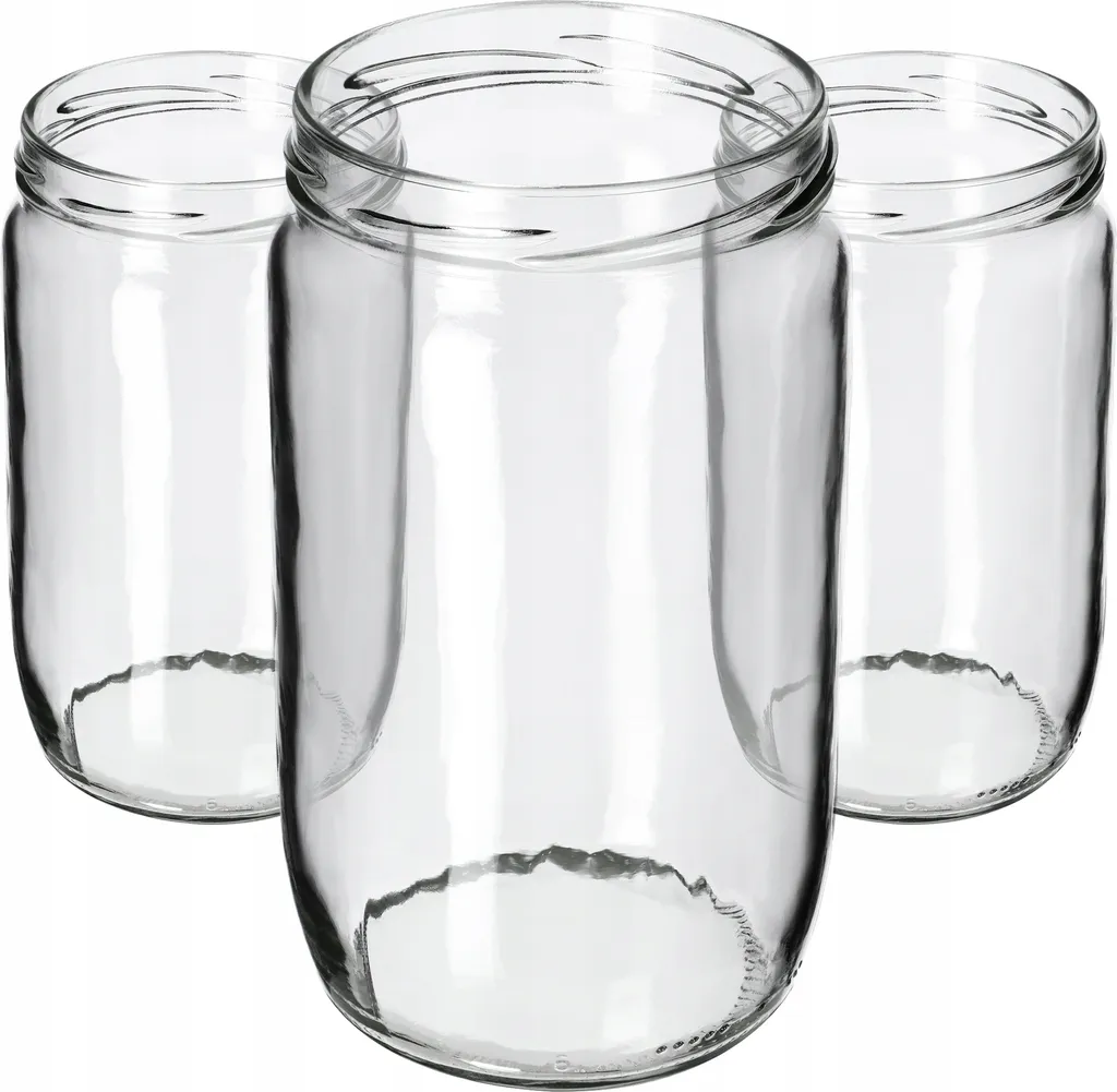 Set 24 Barattoli Vetro 720ml KADAX Niva | Ingrosso Vasetti per Conserve