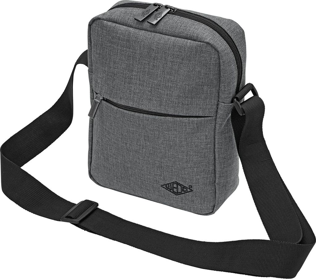 Wedo 59 350512, Uni, Brašna, Zip, Šedá, Jednobarevný, Obrázek produktu 