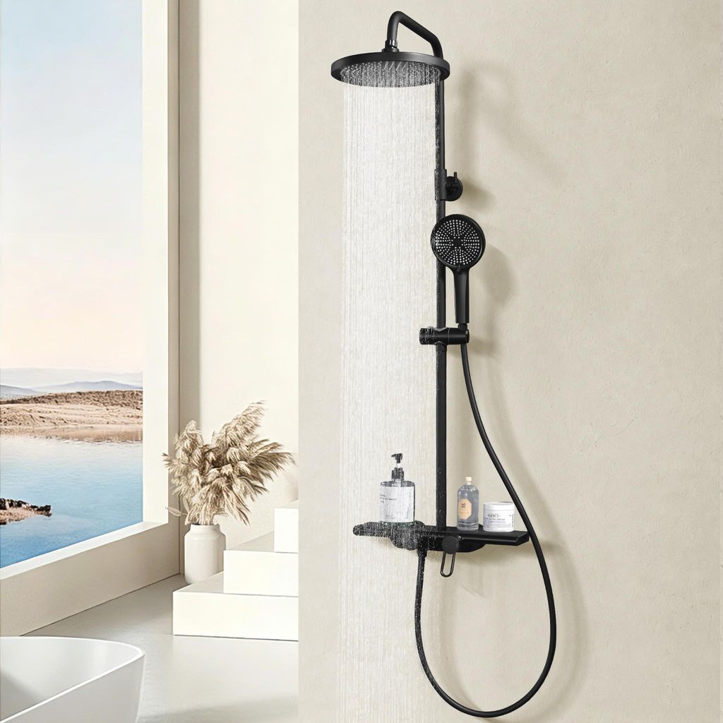Homelody zestaw prysznicowy z dużą półką 400×110 mm – Zdjęcie produktu 