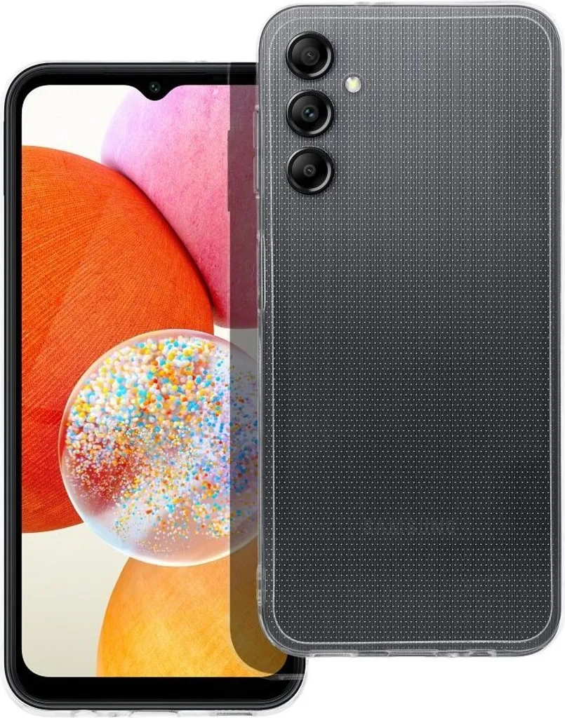 Coque Samsung A14 4G Transparente 2mm avec Protection Caméra Intégrée