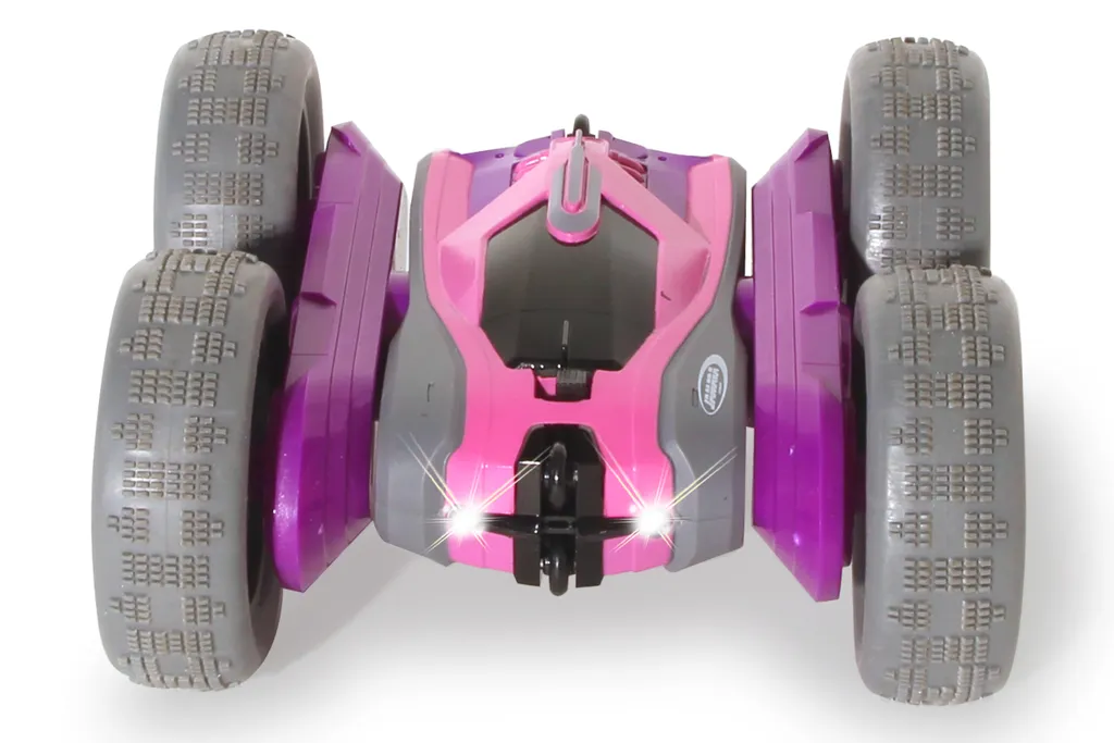 Voiture télécommandée de cascade SpinX Jamara rose rotative à 360° - 8