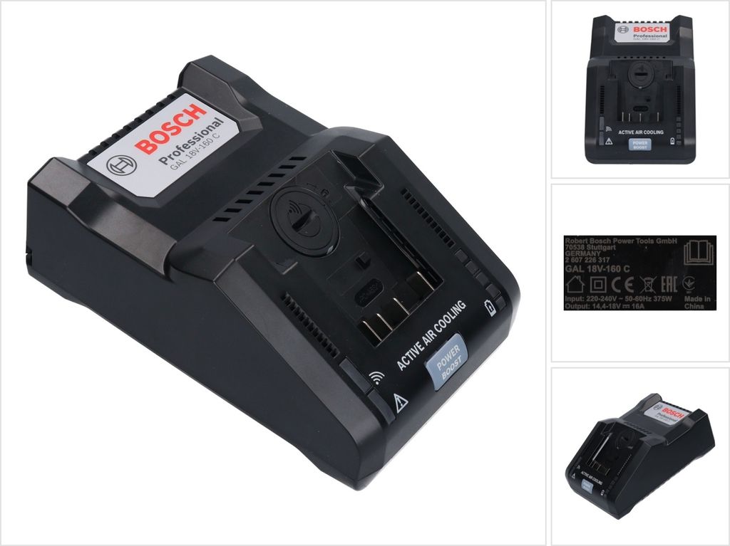 Ładowarka GAL 18V-160 C Zdjęcie produktu 