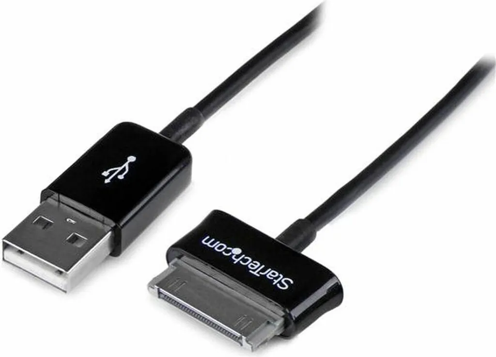 Offerta Cavo StarTech USB2SDC2M 2m per Samsung Galaxy Tab - Nero