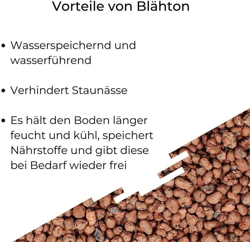 Blähton Kugeln Pflanz Granulat Ton Hydro Kultursubstrat Produktbild 6