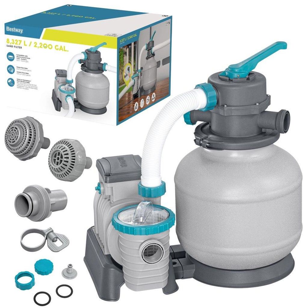 Bestway 58499 Zandfilterinstallatie, filterpomp voor Productafbeelding 