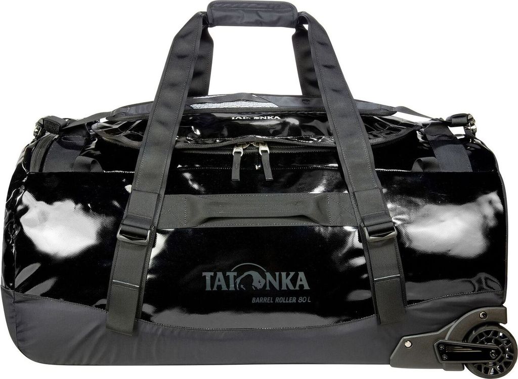 TATONKA Trolley Reisetasche Barrel Roller Black schwarz Produktbild 